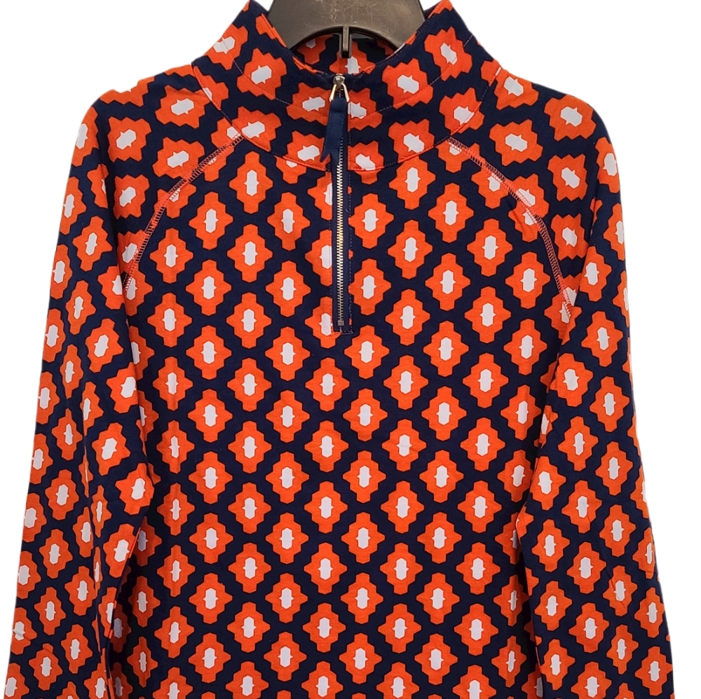 Mud Pie Lightweight Poppy Pullover Size Medium